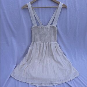 American Eagle Outfitters Cream Sleeveless Top